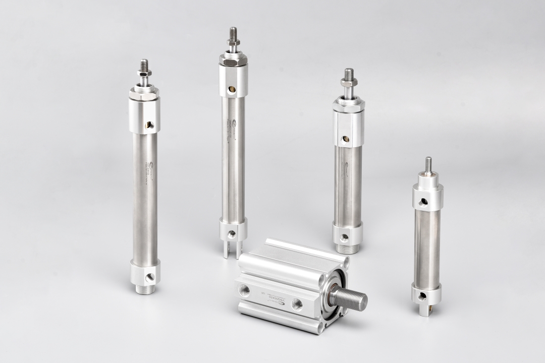 stick slip free pneumatic cylinder cylindre pneumatique à faible friction