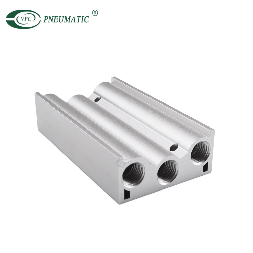 Vanne directionnelle 4v210-08 DC 24v 12v 5/2 voies collecteur d'électrovanne pneumatique à commande unique
