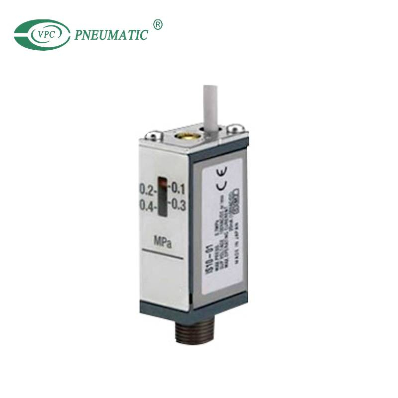Pressostat de type interrupteur à lames série IS10, indicateur analogique