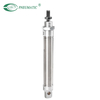 Mini-vérin en acier inoxydable série DSNU, type à double effet