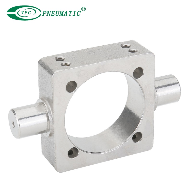 Support de montage de tourillon central en acier inoxydable TC pour cylindre pneumatique SI