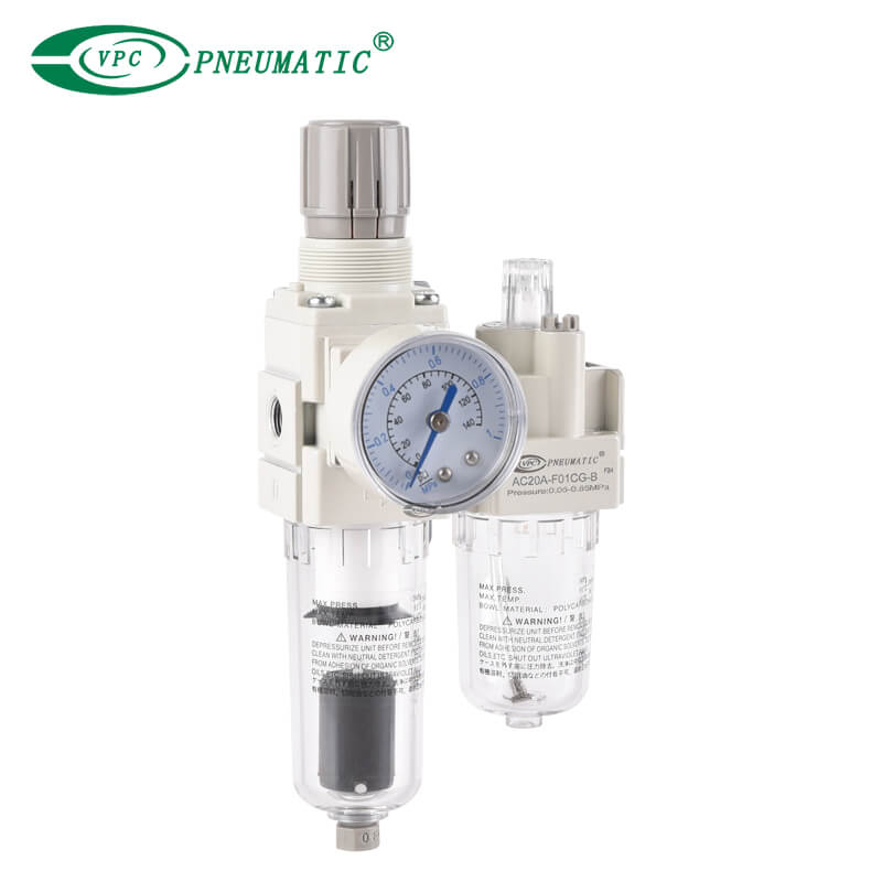 Unités FRL AC20A-B à AC60A-B avec pressostat