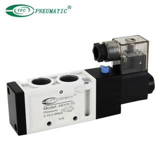Électrovanne à commande unique, 2 positions, 5 ports, série 4S