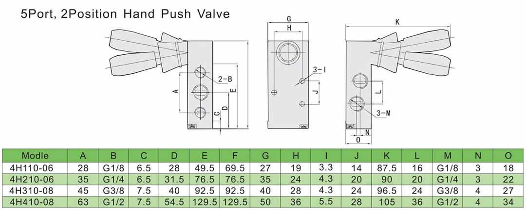 valve à air manuelle