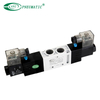 Électrovanne à double commande, série 4S, 3 positions, 5 ports
