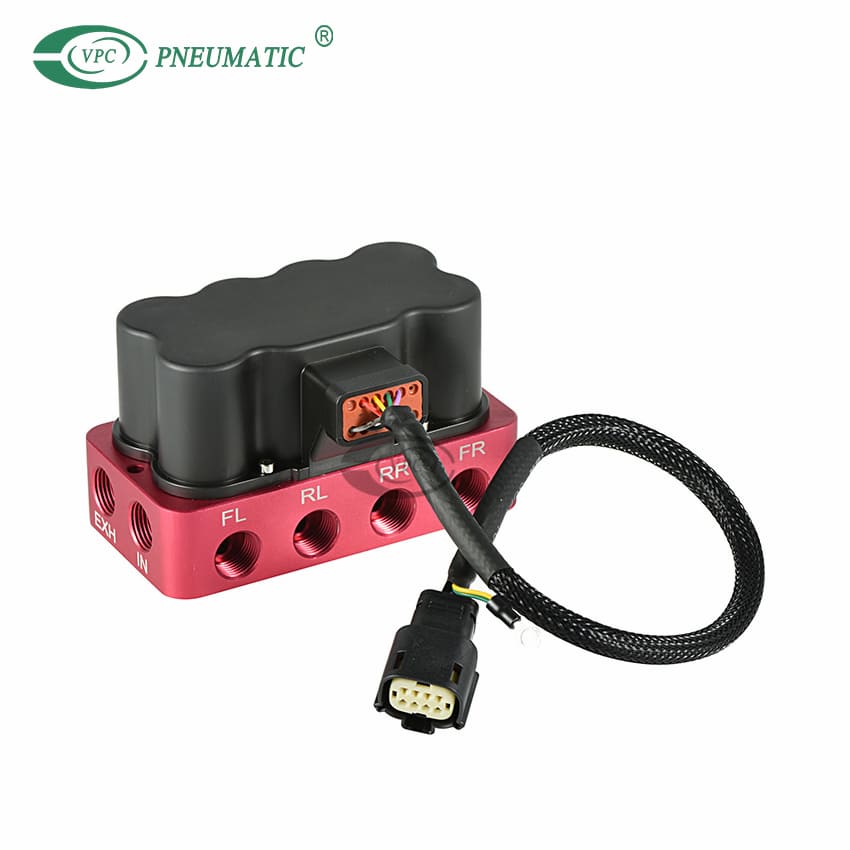 Bloc de soupape de compresseur de suspension pneumatique Accuair aa VUX4