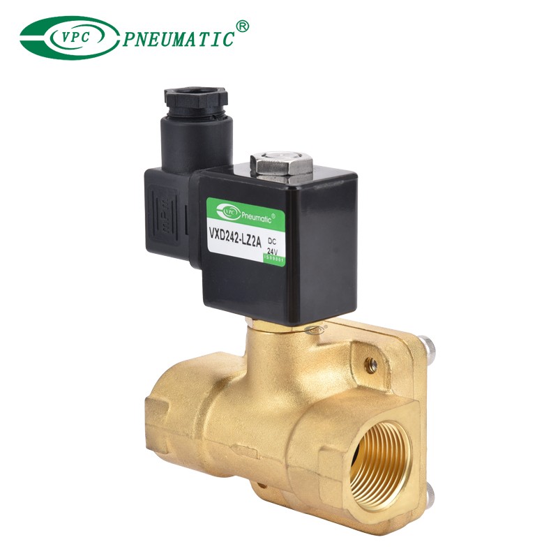 Le pilote de la série VXD a fonctionné à 2 solénoïdes à port pour l'eau chauffée