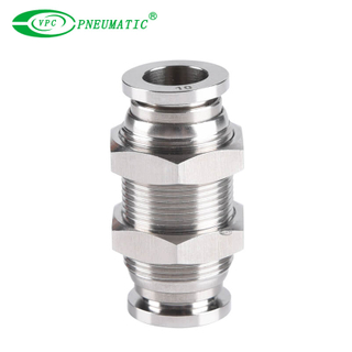 Raccord de cloison en acier inoxydable SSPM