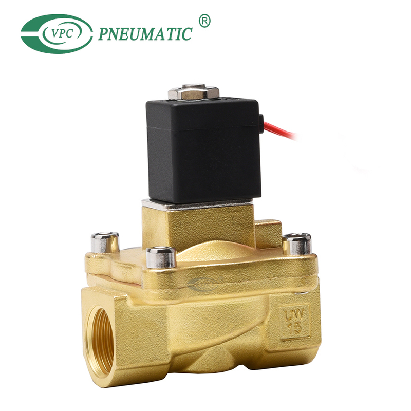Électrovanne haute pression à action directe à fermeture normale 2/2 voies série UW