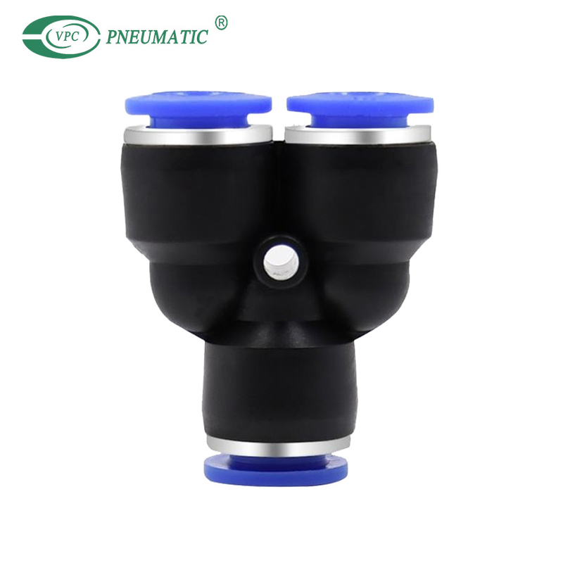 Raccord égal de type Y en plastique VPY 