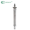 Mini-cylindre en acier inoxydable série MA, type à queue pivotante