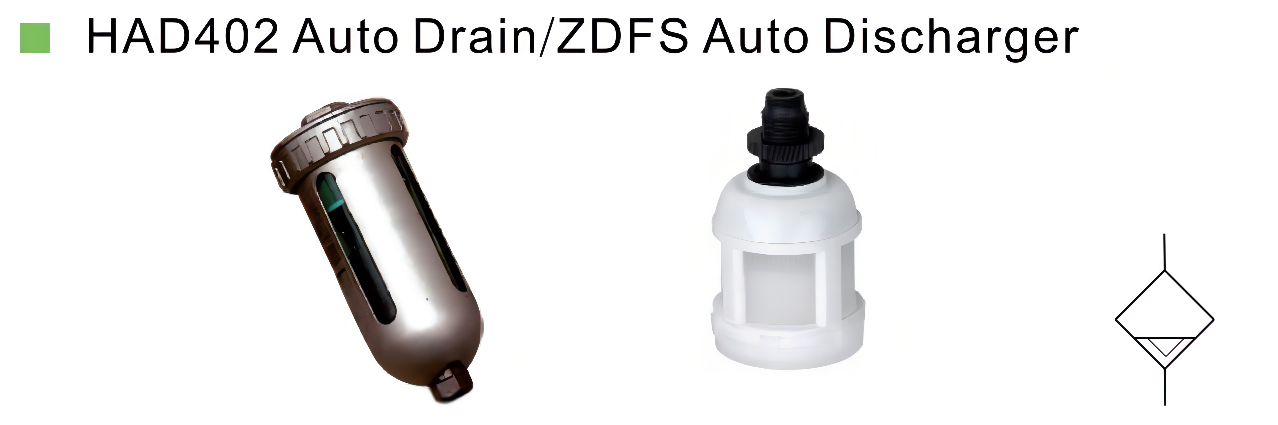 drain automatique pneumatique