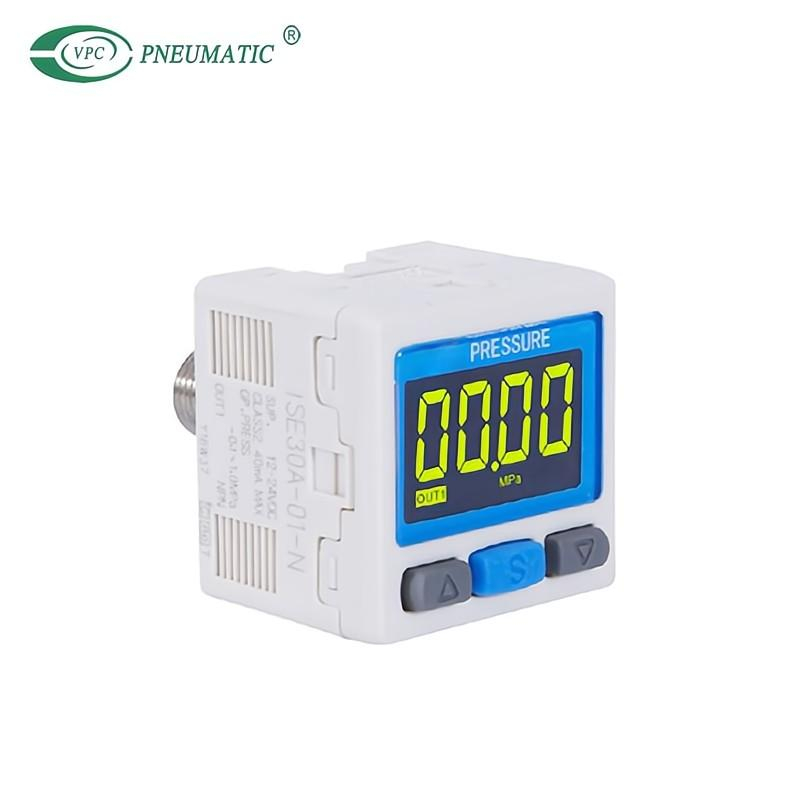 Pressostat numérique haute précision à affichage couleur ISE30A série 2