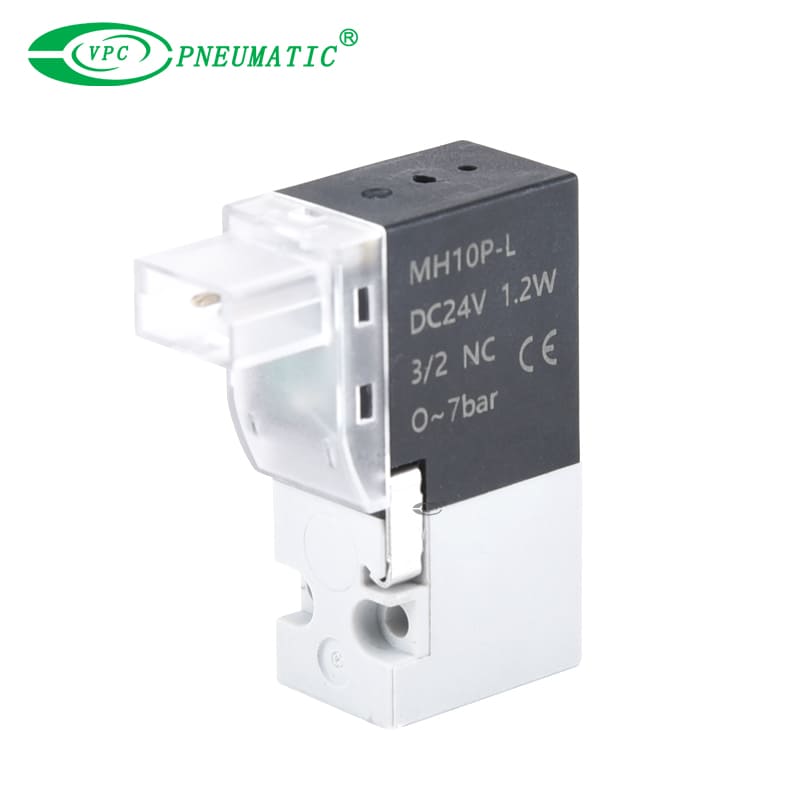 Électrovanne miniature compacte de 10 mm série MH10