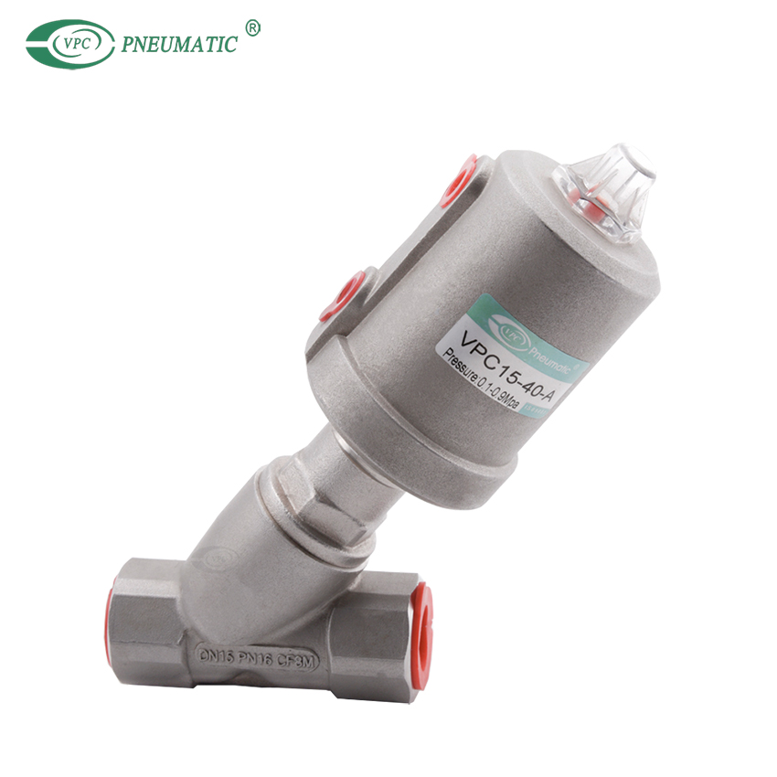 VPCP15 Pneumatic Angle Set Valve