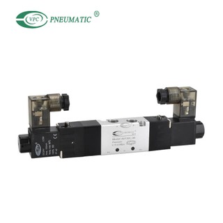 Électrovanne à fermeture centrale à 3 positions et 5 ports série 4V