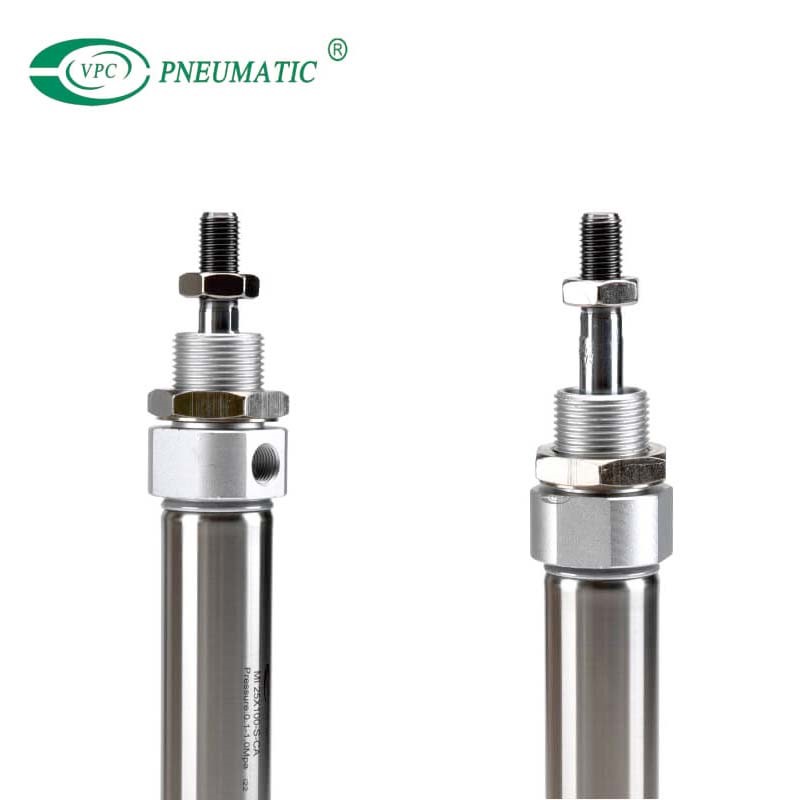 Normes européennes de mini cylindre d'acier inoxydable de série MI petit alésage