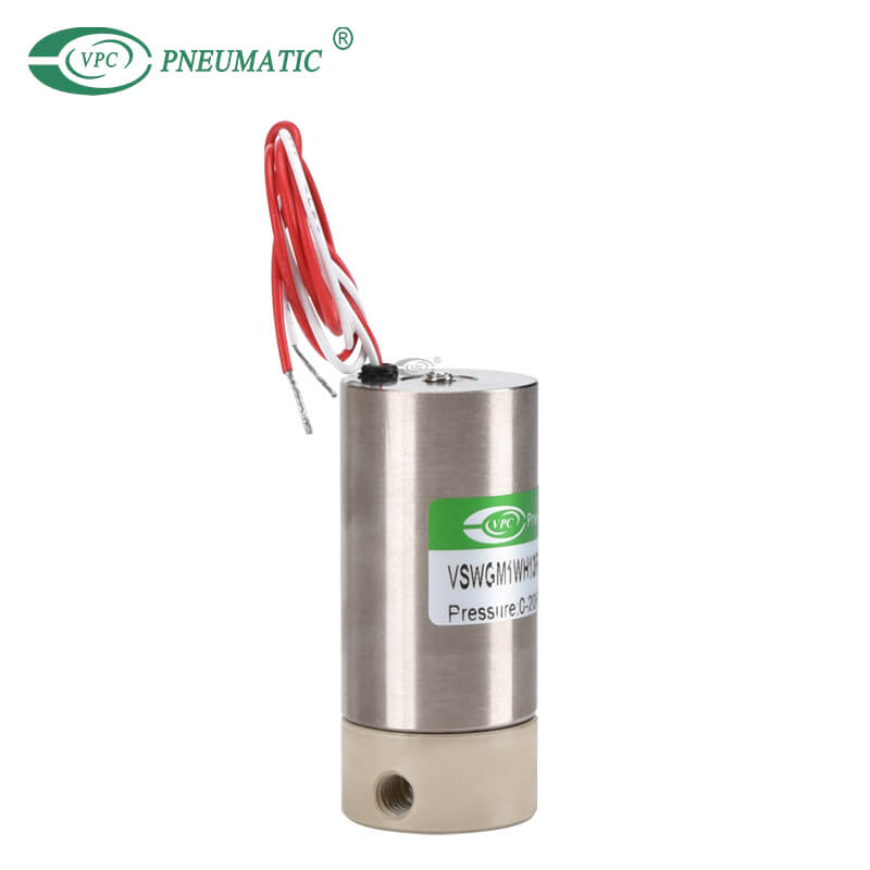 Électrovanne à membrane miniature série VSWMG pour dispositifs médicaux
