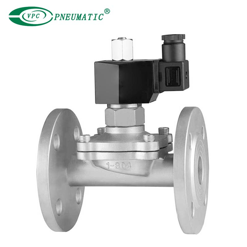 Électrovanne à fermeture normale 2/2 voies en acier inoxydable série ZS