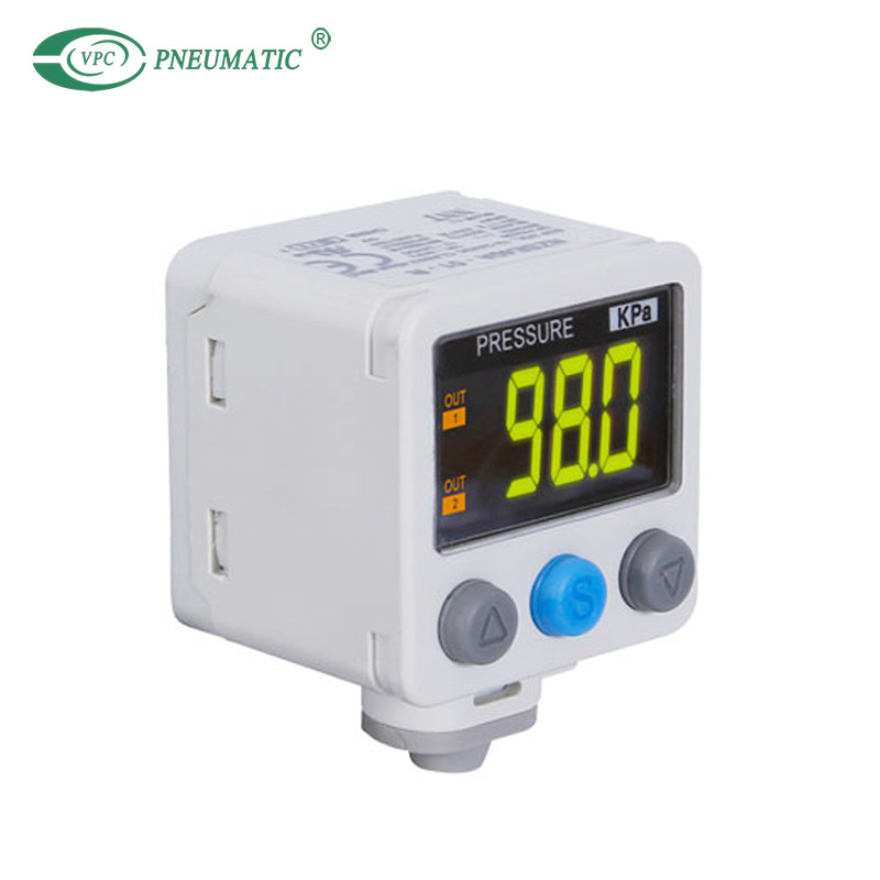 Pressostat numérique haute précision à affichage couleur ZSE40A(F) série 2