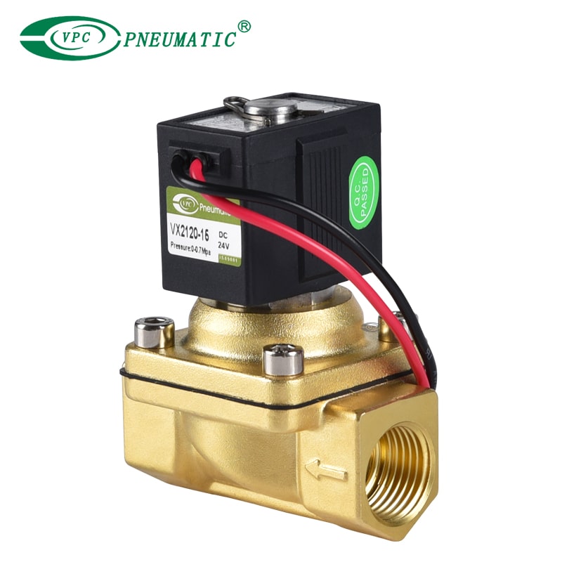 Électrovanne normalement fermée 2/2 voies série VX