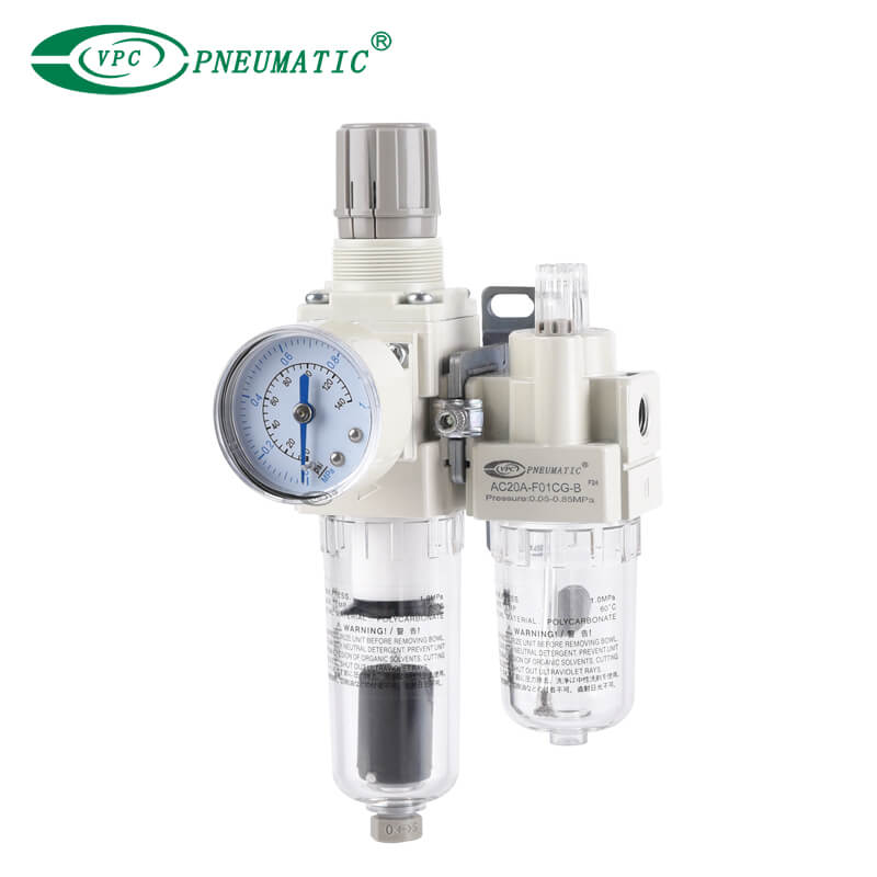Unités FRL AC20A-B à AC60A-B avec pressostat
