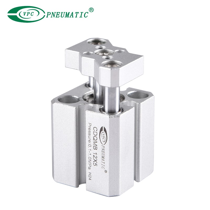 Cylindre compact à tige de guidage série CQM