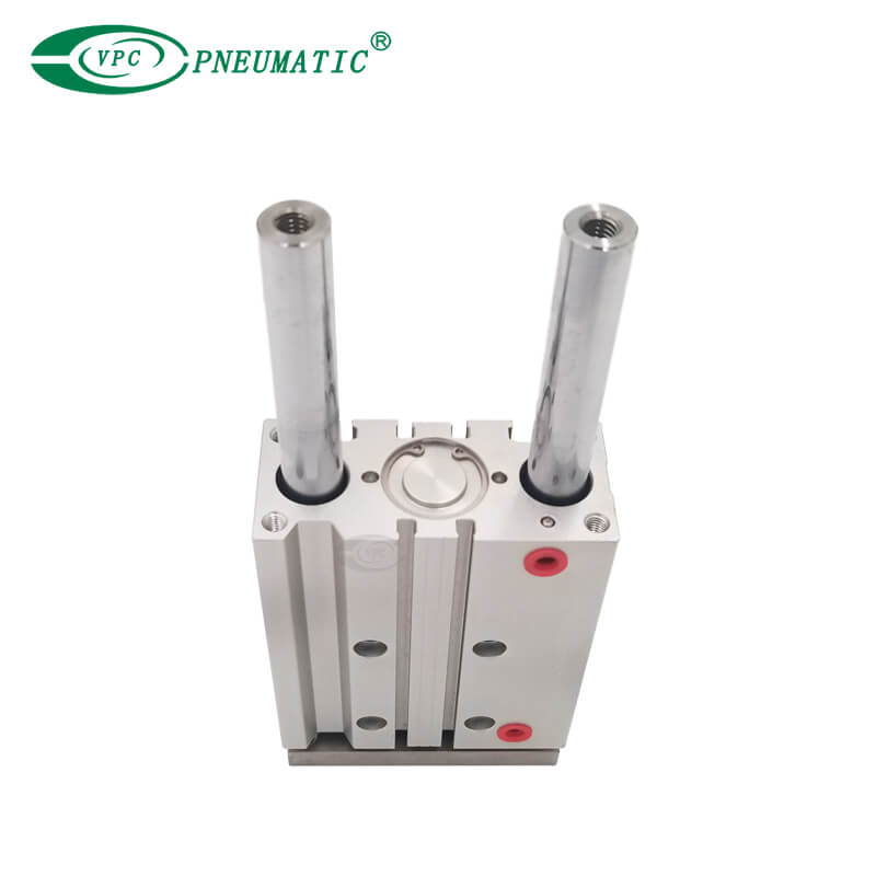 Cylindre pneumatique guidé compact à roulement coulissant série MGPM