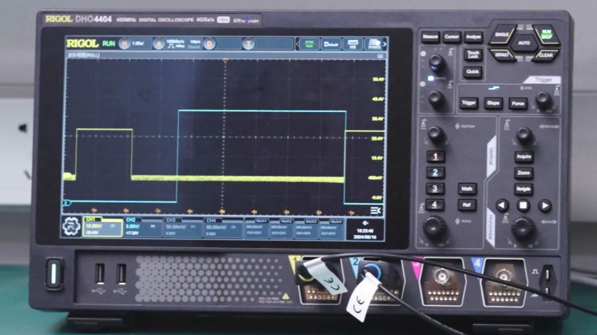 Analyseur de r&eacute;ponse en fatigue