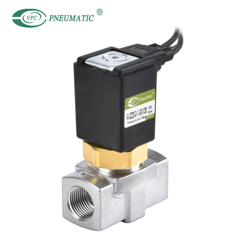Électrovanne haute fréquence 2/2 voies série AVJ pour métier à tisser à jet d'air