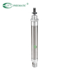 Mini-vérin en acier inoxydable série DSNU, type à double effet