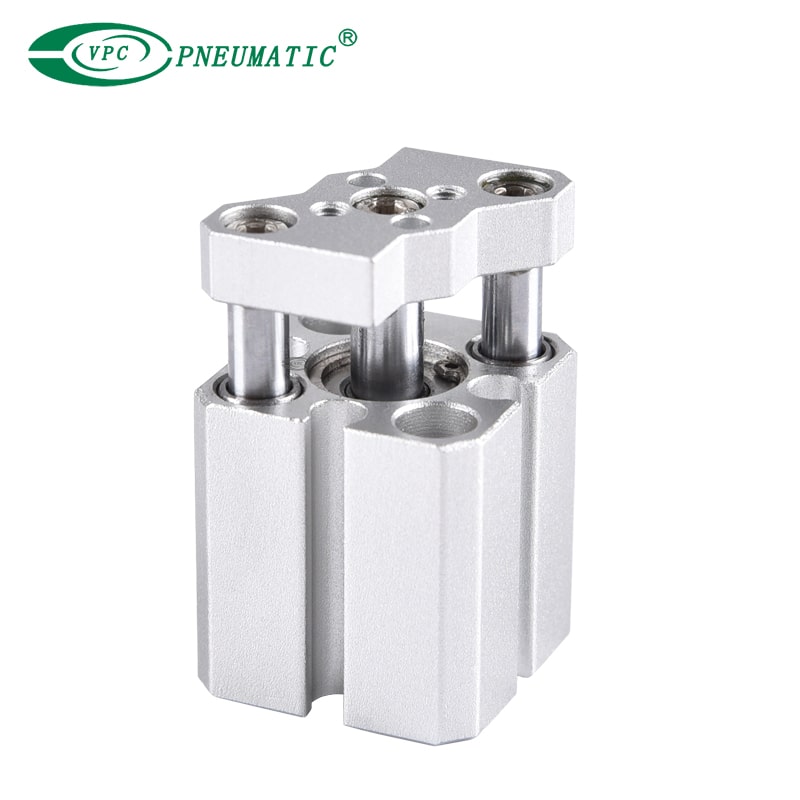 Cylindre compact à tige de guidage série CQM