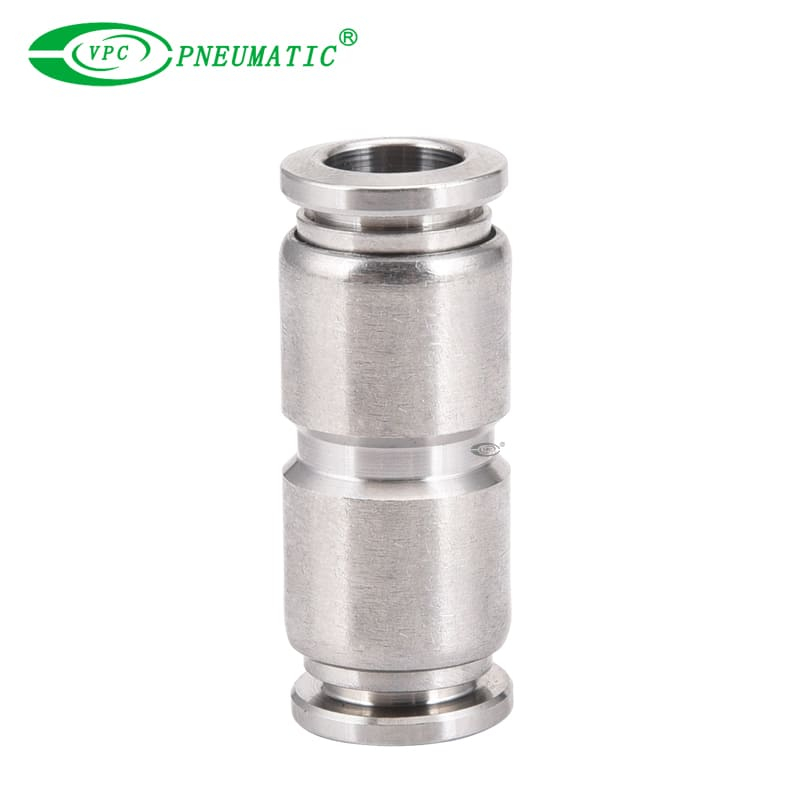 Raccord union droit en acier inoxydable SSPU