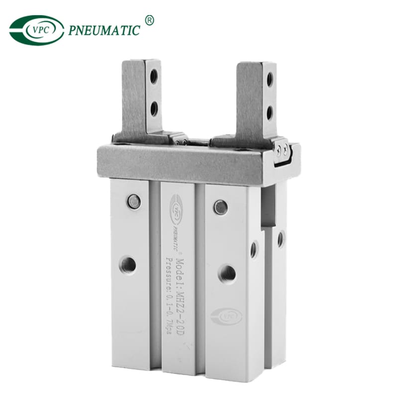 Cylindre de pince à air de style parallèle de la série MHZ2