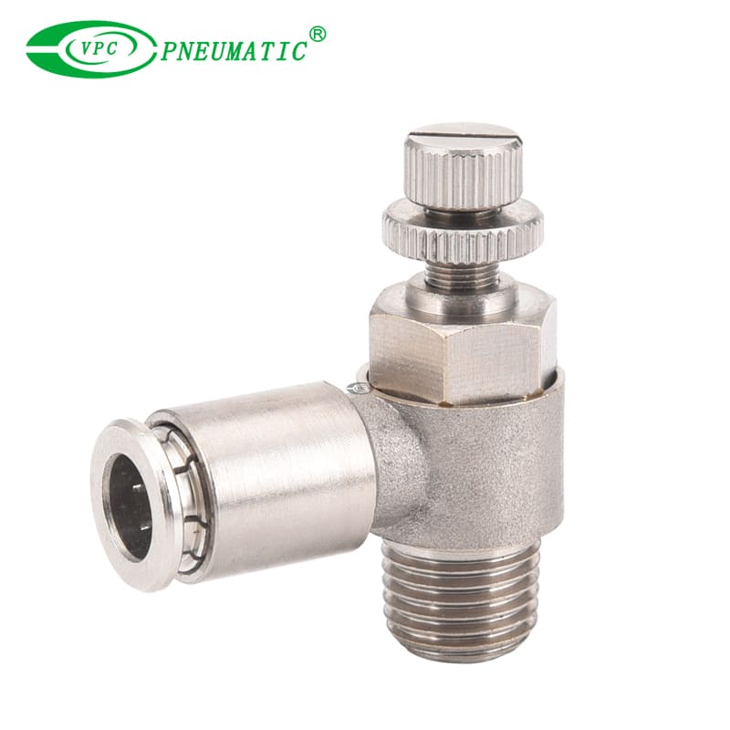 Contrôleur de vitesse haute pression série VVC, Laiton, 870 Psi