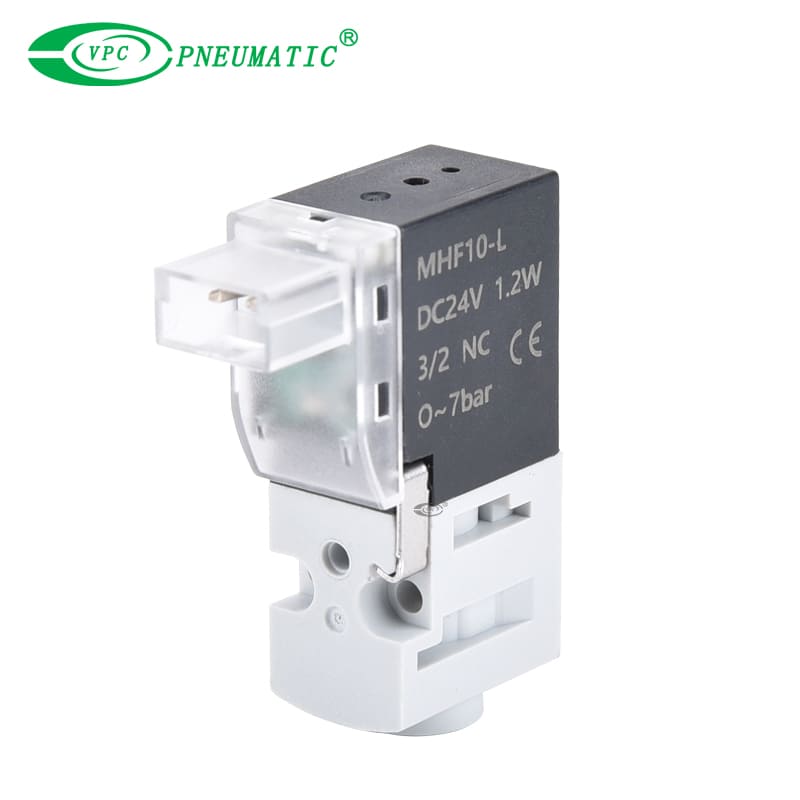 Électrovanne miniature compacte de 10 mm série MH10