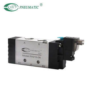 Électrovanne à commande unique à 2 positions et 5 ports série 5V200