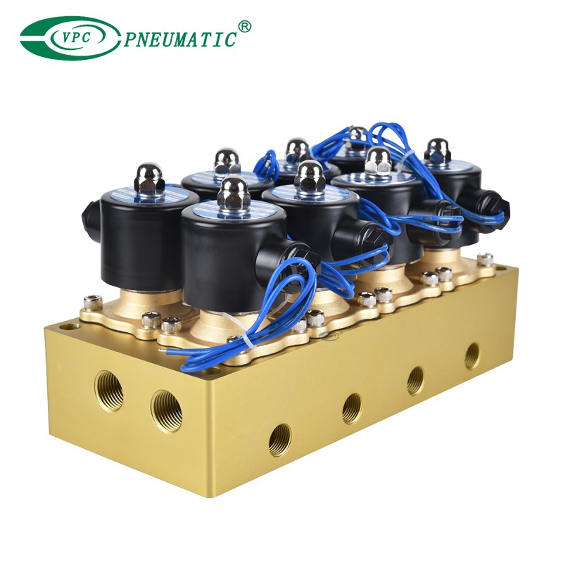Collecteur de soupape de suspension pneumatique 2WB160