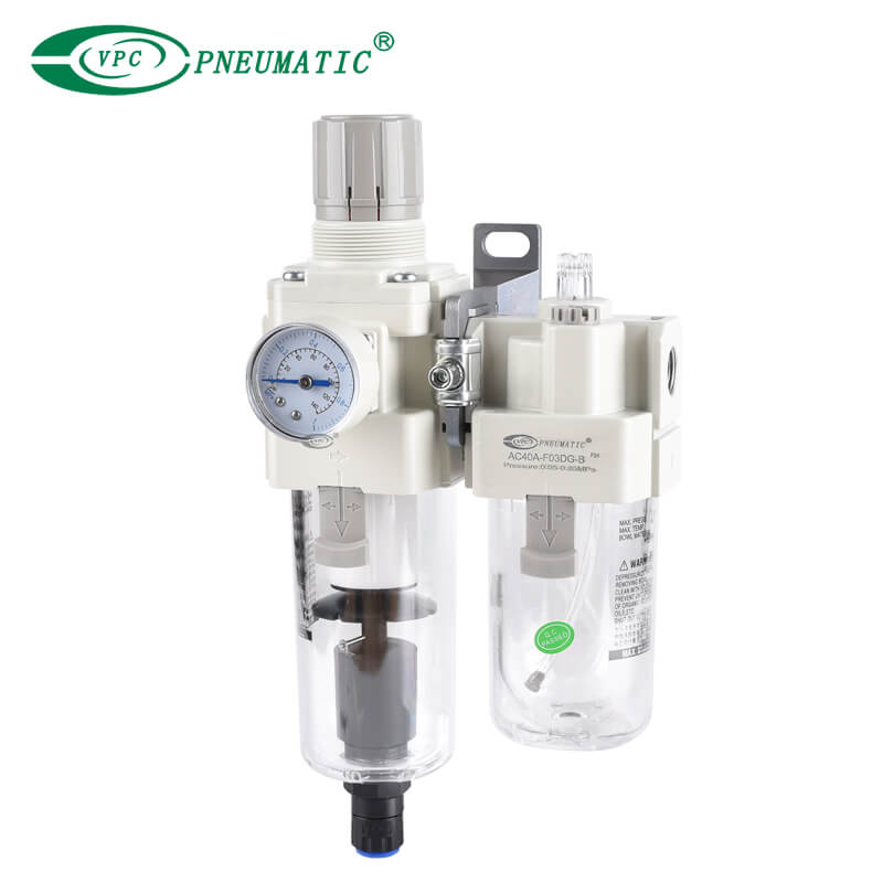 Unités FRL AC20A-B à AC60A-B avec pressostat