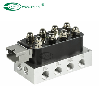 Bloc multicolore de valve des kits universels de suspension de tour d'air de voitures VU4