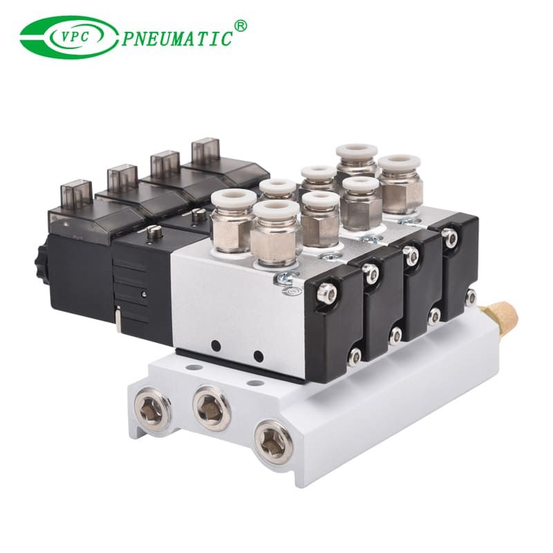 V Manifold de valve pneumatique de la série V