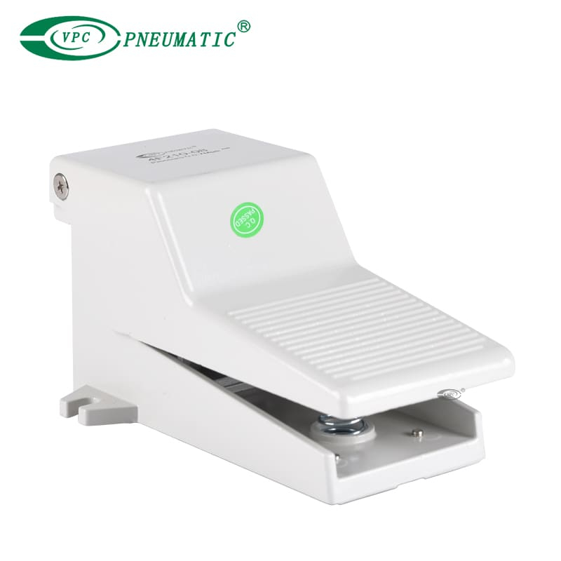 Valve à pédale à pied Port 2 PORT 2 PORT 2, avec verrouillage