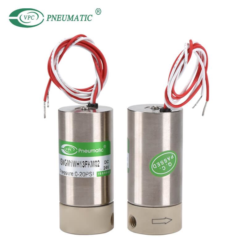 Électrovanne à membrane miniature série VSWMG pour dispositifs médicaux