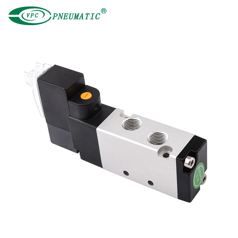 Électrovanne à commande unique à 2 positions et 5 ports série 5V100