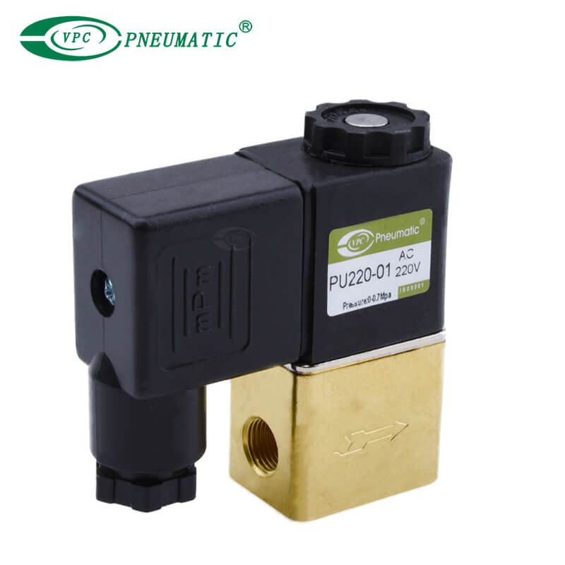 Série PU220 2/2 Way Solenoïde
