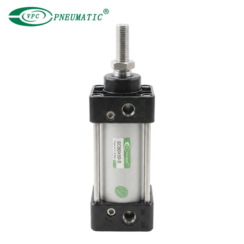 Vérins pneumatiques robustes, biellette de direction ISO 15552