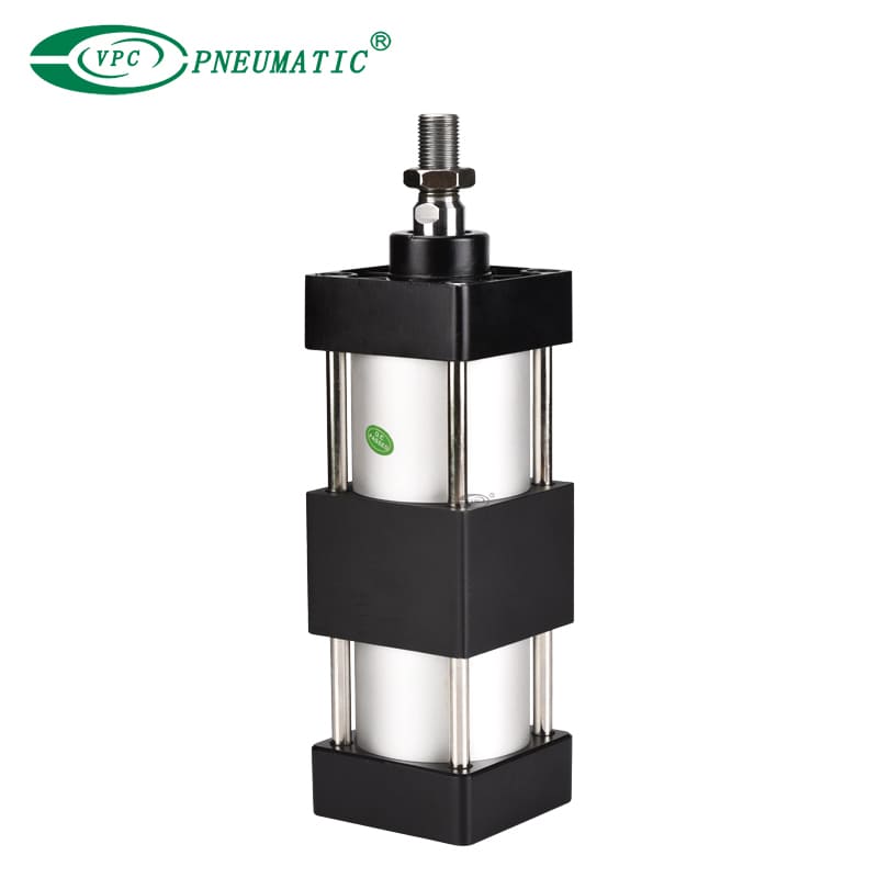 Vérins pneumatiques robustes, biellette de direction ISO 15552