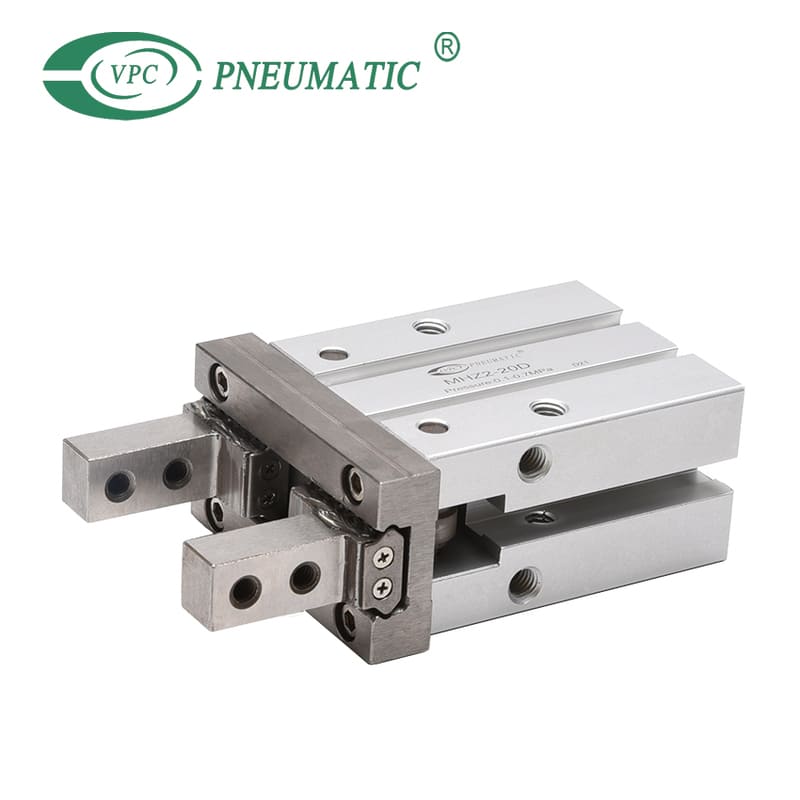 Cylindre de pince à air de style parallèle de la série MHZ2