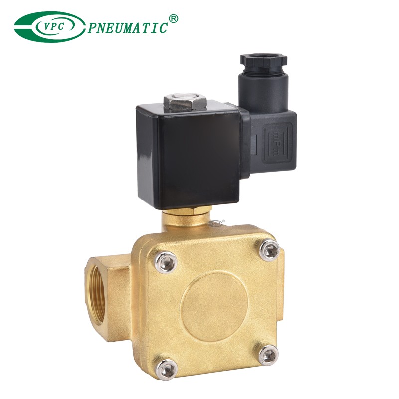 Le pilote de la série VXD a fonctionné à 2 solénoïdes à port pour l'eau chauffée