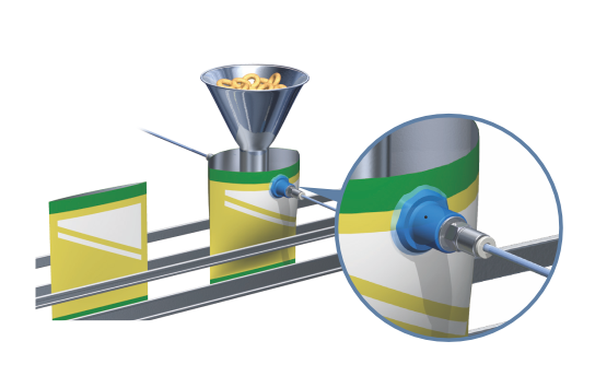Tasse à vide pour l'adsorption à couches minces